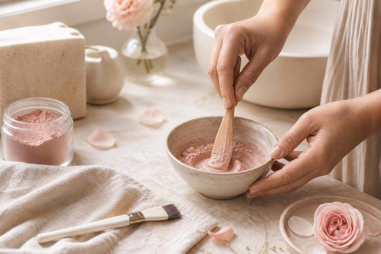 Les nombreux bienfaits de l’argile rose pour les peaux sensibles
