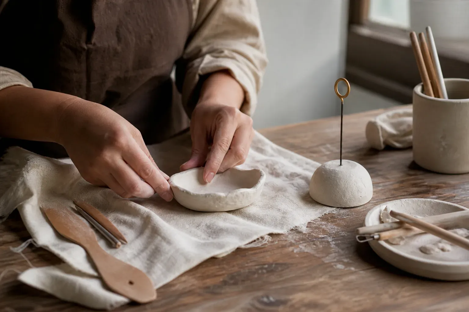 Ces idées en Argile transforment une pâte en objets utiles
