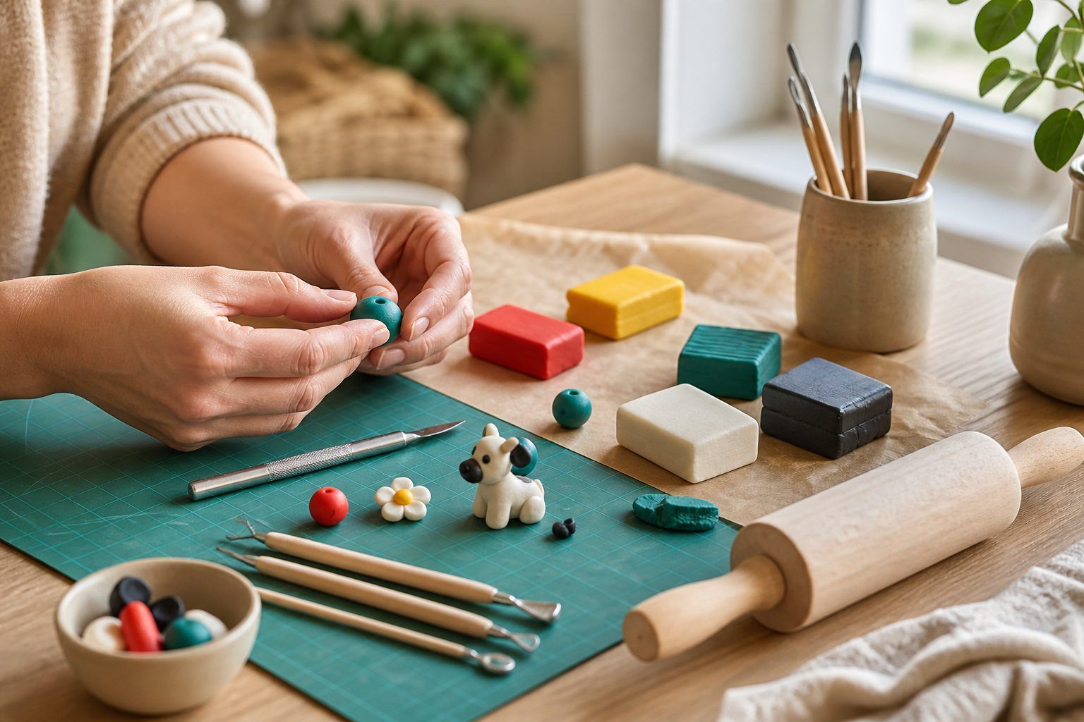 Comment se servir de la pâte FIMO avec un kit débutant ?