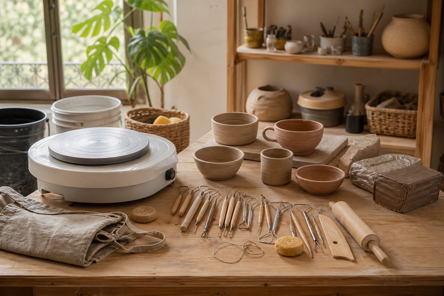 Quel matériel acheter pour faire de la poterie chez soi ? Budget indicatif