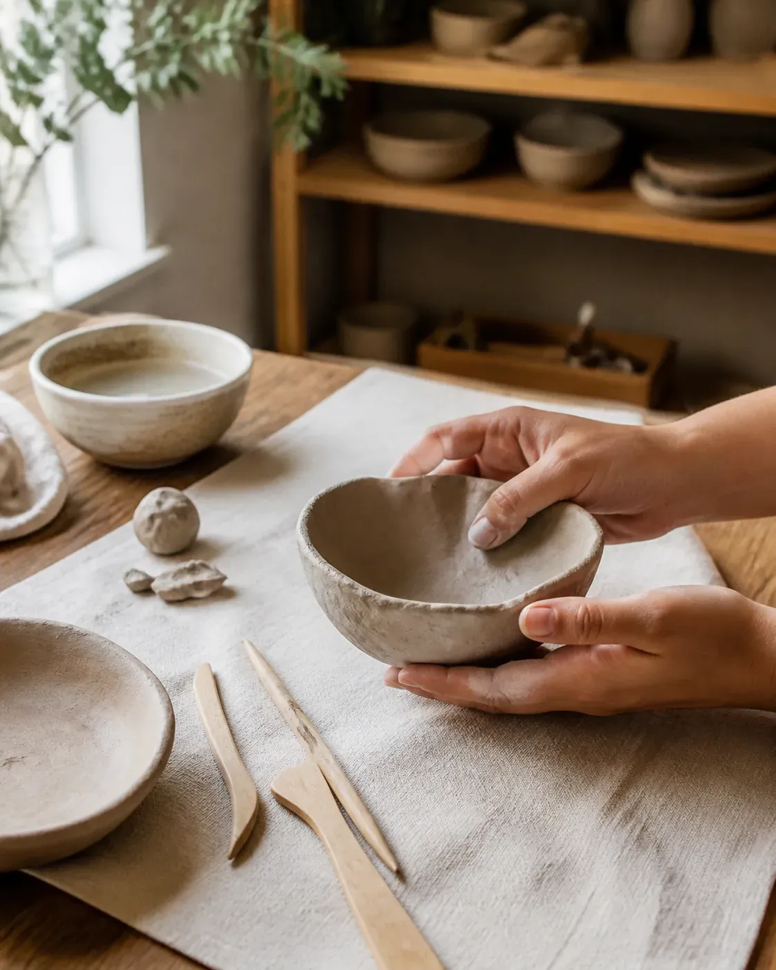 La poterie à la maison commence par le bon matériau