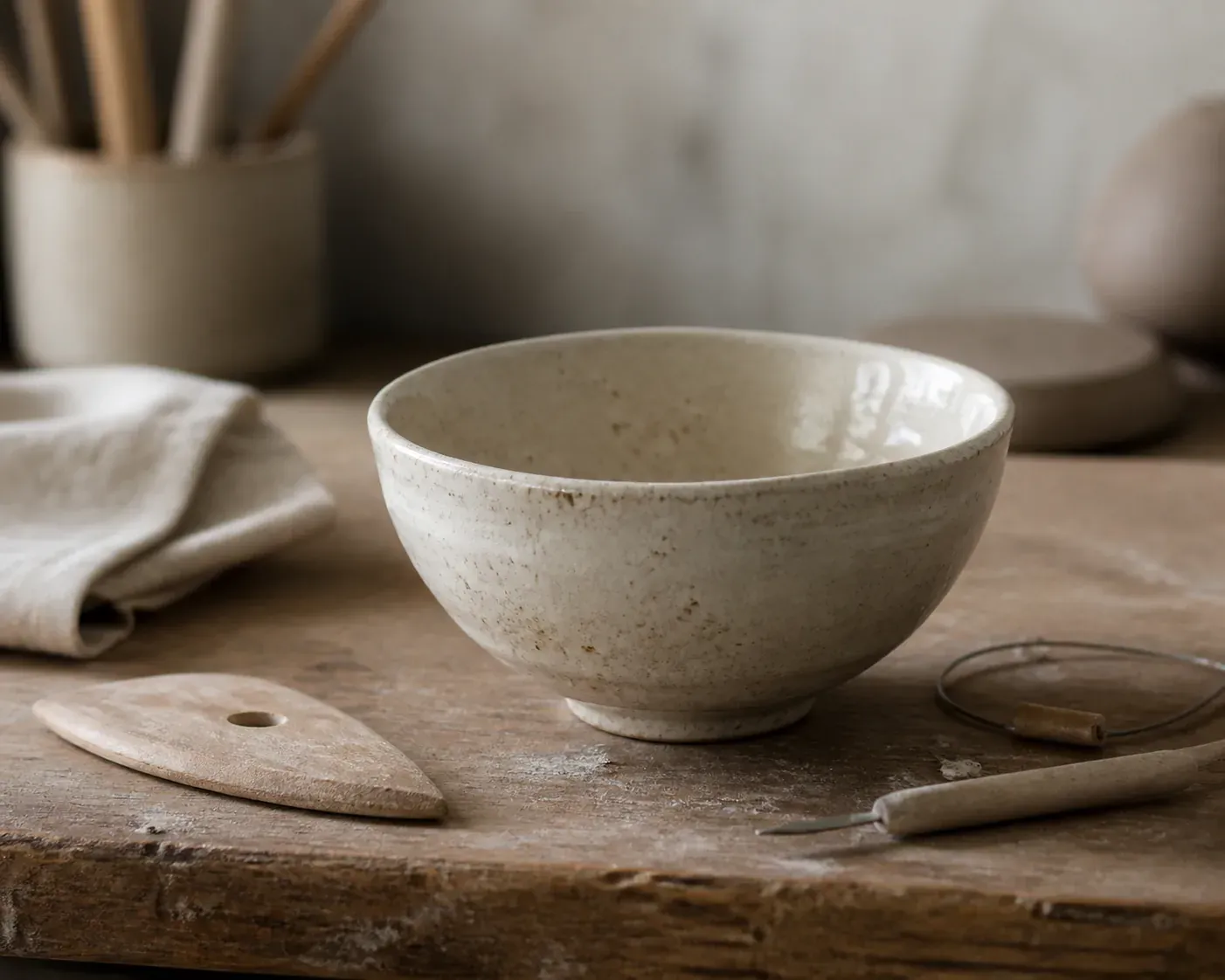 La poterie japonaise se lit dans la terre et le feu