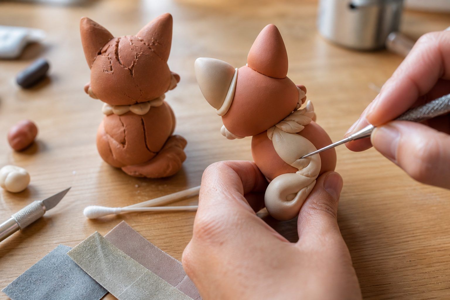Finitions et erreurs fréquentes en modelage Fimo