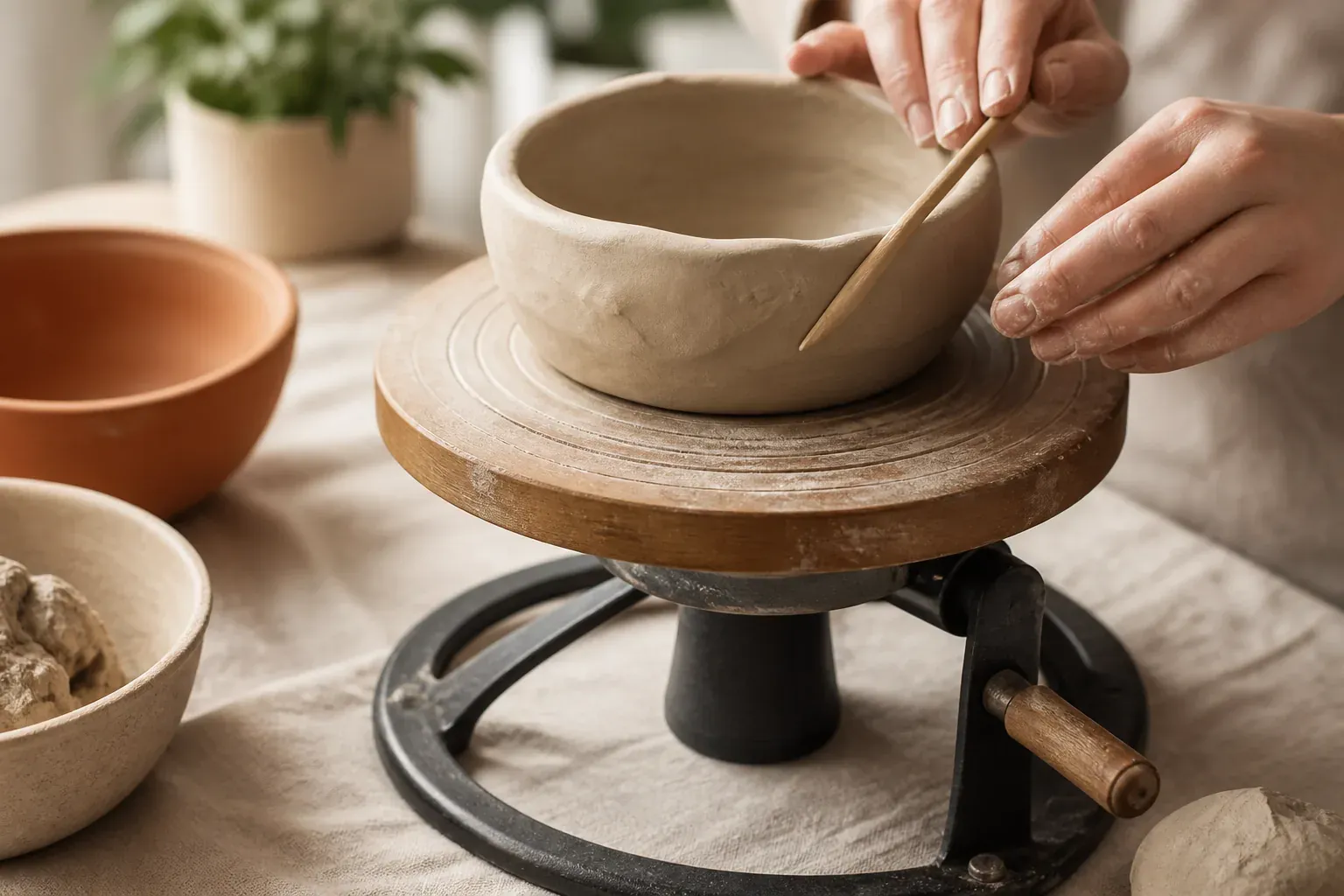 La tournette pour poterie facilite-t-elle vraiment le modelage ?